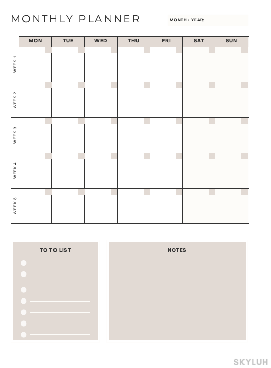 Ultimate Life Planner Bundle – Organize Your Time, Meals & Money + Bonus Gratitude Journal